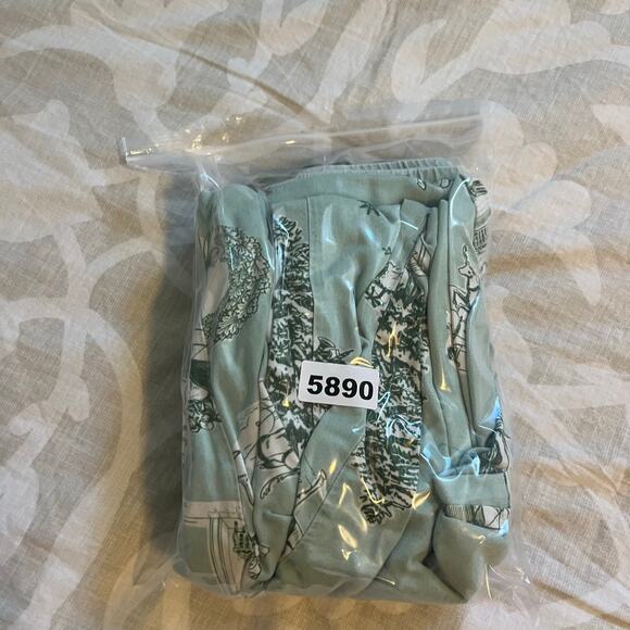 Katie Kime Holiday Toile Pajama Pant Set women’s small - Picture 6 of 10